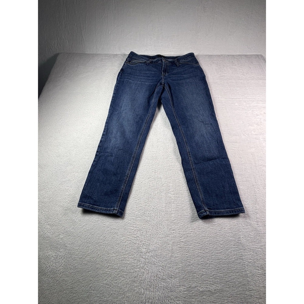 Lee Womens Jeans Modern Series Curvy Fit Straight Leg Blue Denim Size 6 D1825C